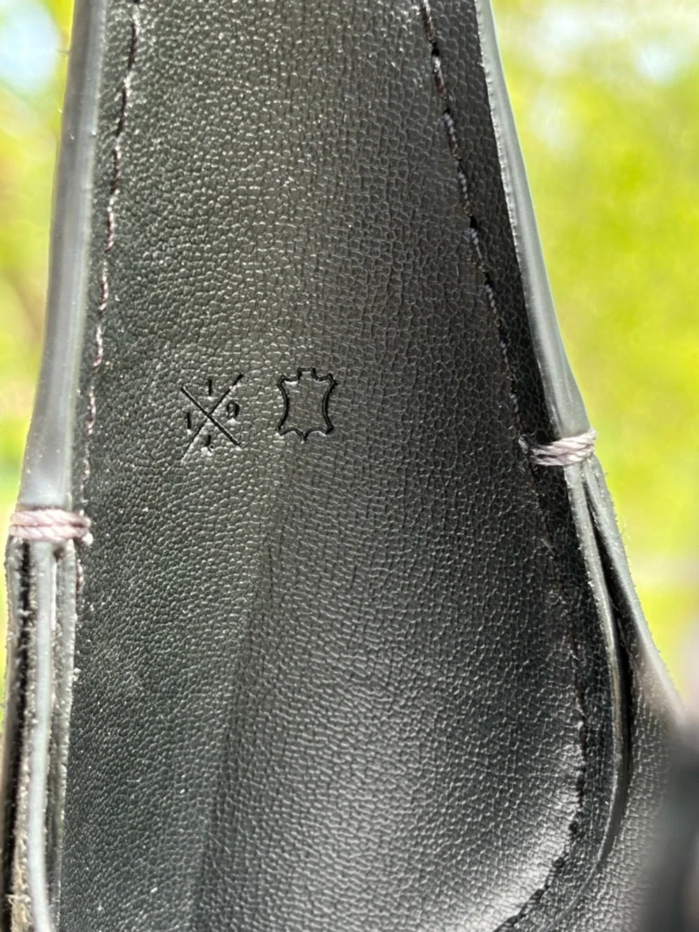 Coach Brooklyn 28 Shoulder Bag Croc Embossed Black Suede NWOT